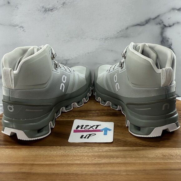 Women’s size 9.5-On Cloud Cloudrock 2 Mineral Kelp Waterproof Hiking Boots NEW - Picture 5 of 9